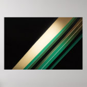 Diagonaal Elegantie Poster (Voorkant)