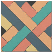 Diagonaal geometrisch Sinaasappel Stof (Close Up)