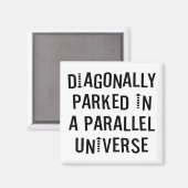 diagonaal geparkeerd magneet (Voorkant / Achterkant)