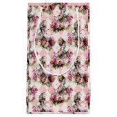 Diagonaal geruite Alice in Wonderland Klein Cadeauzakje (Voorkant)