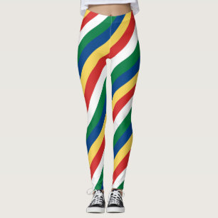 Diagonaal gestreept voor de nationale vlag van de leggings