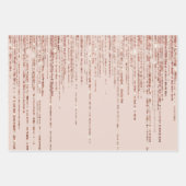 Diagonaal Glitter Gradiënt Ombre Inpakpapier Vel (Voorkant 3)