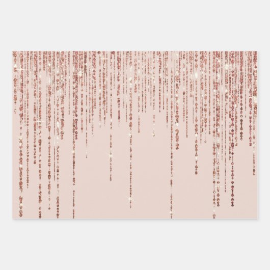 Diagonaal Glitter Gradiënt Ombre Inpakpapier Vel (Voorkant 3)