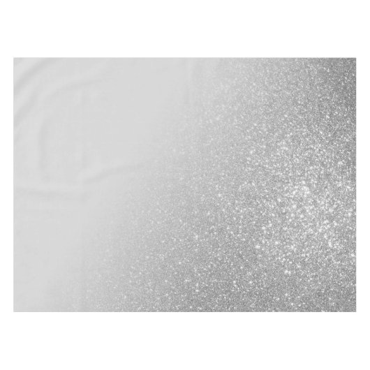 Diagonaal Glitter Gradiënt Ombre Tafelkleed (Voorkant (Horizontaal))