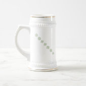 Diagonaal ijs (licht) bierpul (Links)