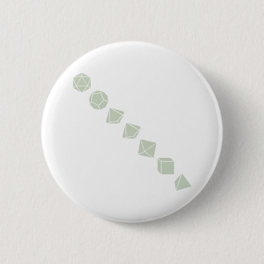 Diagonaal ijs (licht) ronde button 5,7 cm (Voorkant)