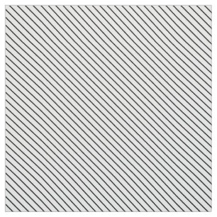 Diagonaal instripes - wit en zwart stof