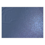 Diagonaal met reserveschip Blue Glitter Gradient O Tafelkleed (Voorkant (Horizontaal))