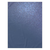 Diagonaal met reserveschip Blue Glitter Gradient O Tafelkleed (Voorkant)