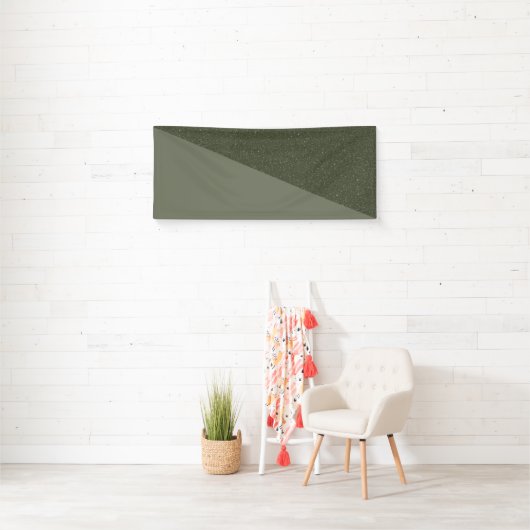Diagonaal mos groene textuur banner (Insitu)