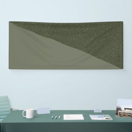 Diagonaal mos groene textuur banner (Beurs)