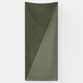 Diagonaal mos groene textuur banner (Verticaal)