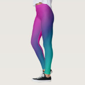 Diagonaal Ombre Roze Leggings (Links)