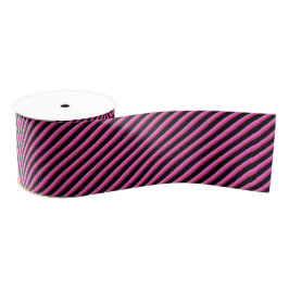 Diagonaal opgeruimd grosgrain lint