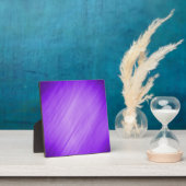 Diagonaal Paarse moderne bandenbandjes Fotoplaat (Insitu)