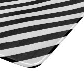 Diagonaal patroon voor zwart-wit snijplank (Hoek)