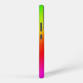 Diagonaal regenboog gekleurd verloop Naam toevoege Samsung Galaxy Hoesje (Rechterkant)