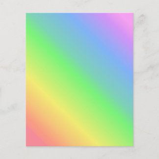Diagonaal regenboogpapier