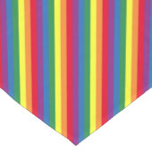 Diagonaal regenboogpatroon korte tafelloper (Hoek)