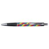 Diagonaal regenboogpatroon pen (Achterkant)
