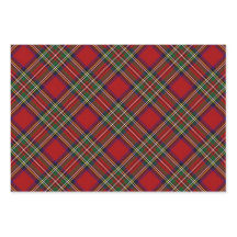 Diagonaal Rood Geplakt Design Wrapping Papierblade