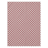 Diagonaal rood geruit tafelkleed (Voorkant)