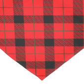 Diagonaal Rood Zwart en Groen Kerstmis Lange Tafelloper (Hoek)