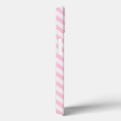 Diagonaal Roze Bloesem Strepen Case-Mate iPhone Case (Achterkant / Rechts)