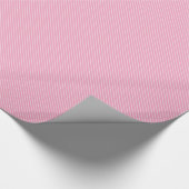 Diagonaal roze en wit cadeaupapier (Hoek)