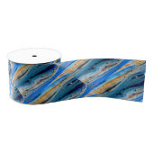 diagonaal rustige jeneverbesplanken grosgrain lint (Spoel)