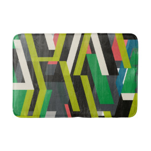 Diagonaal Slipstream-patroon Badmat