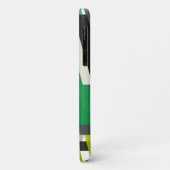 Diagonaal Slipstream-patroon Case-Mate iPhone Case (Achterkant/links)