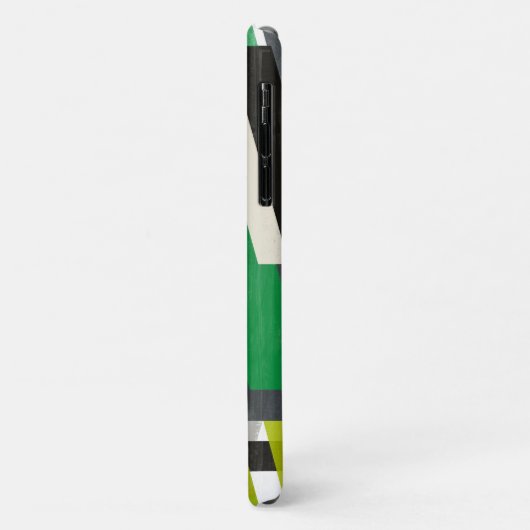 Diagonaal Slipstream-patroon Case-Mate iPhone Case (Achterkant/links)