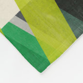 Diagonaal Slipstream-patroon Fleece Deken (Hoek)