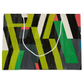 Diagonaal Slipstream-patroon Groot Cadeauzakje (Voorkant)