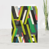 Diagonaal Slipstream-patroon Kaart (Voorkant)