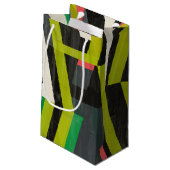 Diagonaal Slipstream-patroon Klein Cadeauzakje (Achterkant Gekanteld)