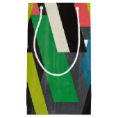 Diagonaal Slipstream-patroon Klein Cadeauzakje (Voorkant)