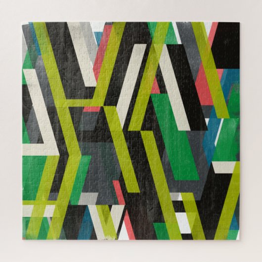 Diagonaal Slipstream-patroon Legpuzzel (Verticaal)