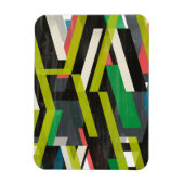 Diagonaal Slipstream-patroon Magneet (Verticaal)