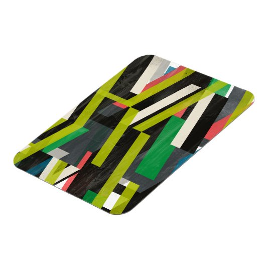 Diagonaal Slipstream-patroon Magneet (Linkerzijde)