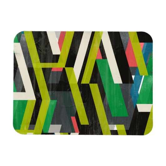 Diagonaal Slipstream-patroon Magneet (Horizontaal)