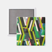 Diagonaal Slipstream-patroon Magneet (Voorkant / Achterkant)