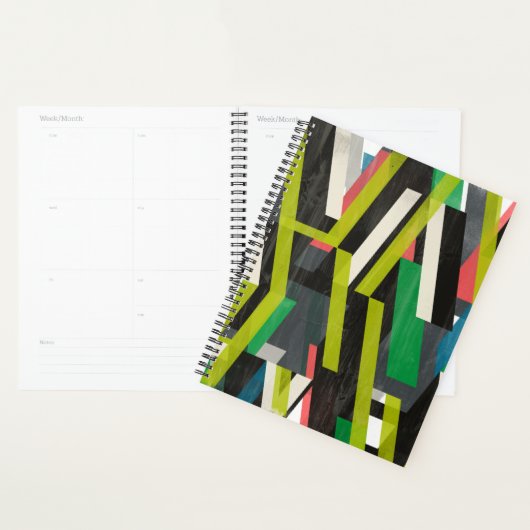 Diagonaal Slipstream-patroon Planner (Display)