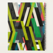 Diagonaal Slipstream-patroon Planner (Achterkant)