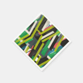 Diagonaal Slipstream-patroon Servet (Hoek)