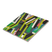 Diagonaal Slipstream-patroon Tegeltje (Zijkant)