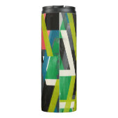 Diagonaal Slipstream-patroon Thermosbeker (Achterkant)