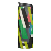 Diagonaal Slipstream-patroon Thermosbeker (Geroteerd rechts)