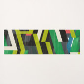 Diagonaal Slipstream-patroon Yogamat (Achterkant (horizontaal))